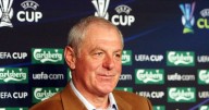 Scottish soccer club Rangers condemns fire damage to statue of storied former coach Walter Smith