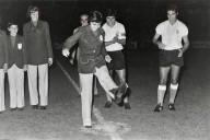 Saque de honor contra el Málaga