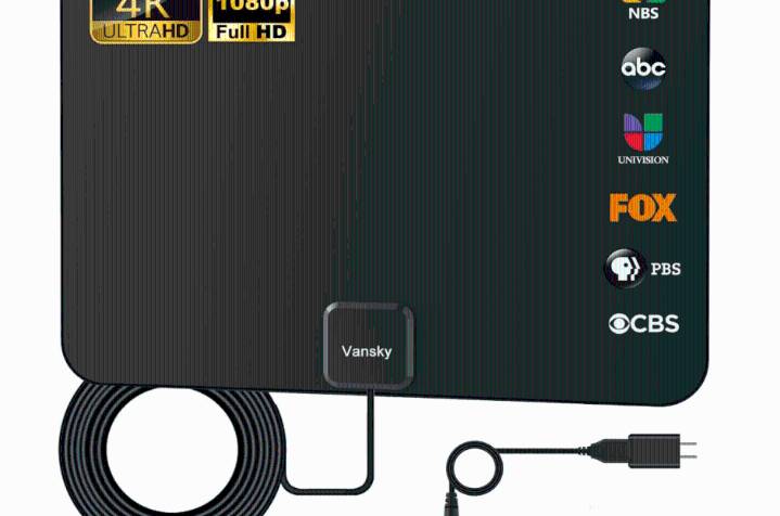 This $18 Amazon Antenna Lets You Access ABC, NBC & Other TV Channels for Free