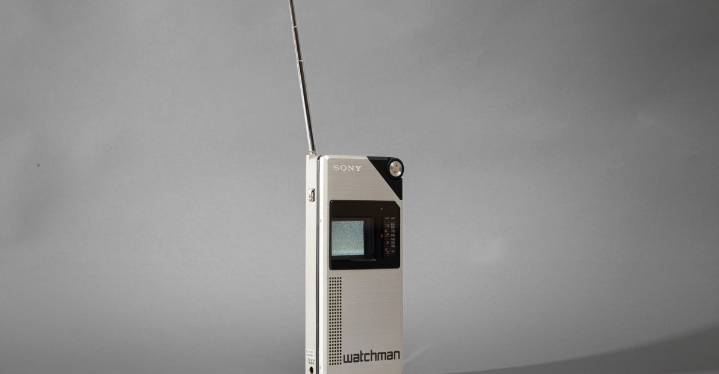 The Sony Watchman was must