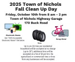 Fall Clean up Day for Nichols Residents Happening in October