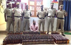 Major Seizure of Illegal Liquor by PS Baratang