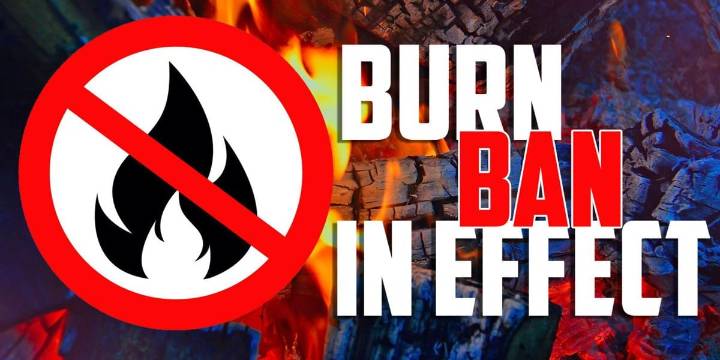 Burn ban issued for multiple Mason