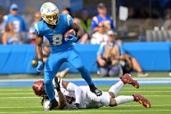 Deadspin | Chargers put RB Omarion Hampton on IR, add Kimani Vidal to roster