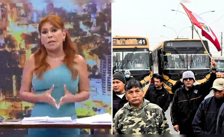 Magaly se solidariza con transportistas y lanza duro mensaje al Gobierno: “Los peruanos no merecemos vivir con miedo”