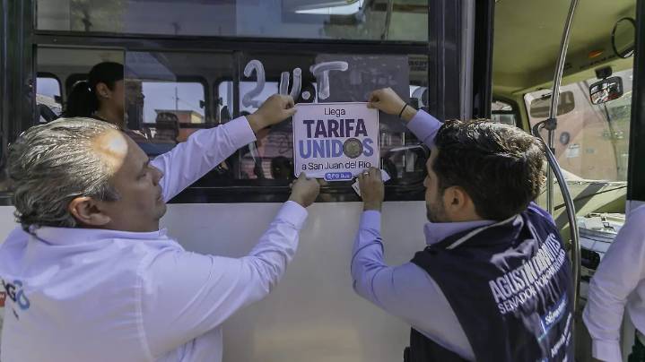 Arranca tarifa Unidos en San Juan del Río