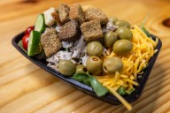 Looking for lunch? This salad bar creates your favorites to order