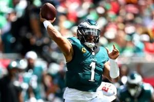 Unbeaten Eagles still seeking answers in NFL clash with Broncos