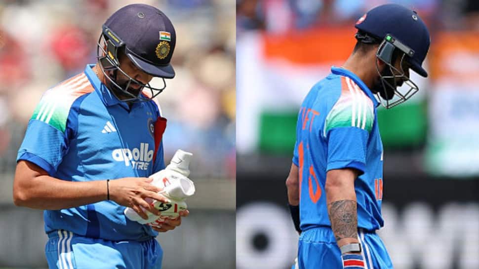RO-KO’s Disastrous Return To ODI Cricket: Rohit Sharma, Virat Kohli Fall Cheaply In Perth Against Australia’s Pace Attack