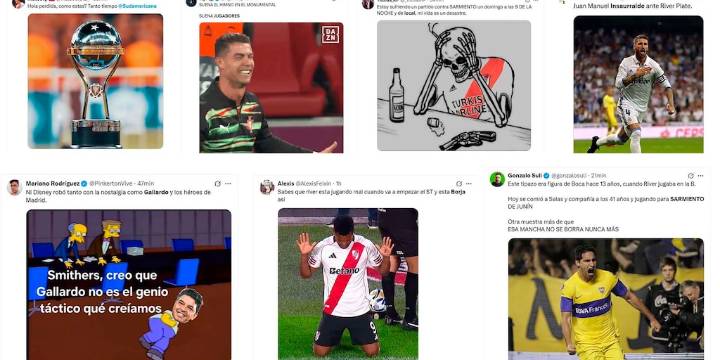 Los reacciones por la derrota de River ante Sarmiento: de los mejores memes a los hits de protesta de los hinchas