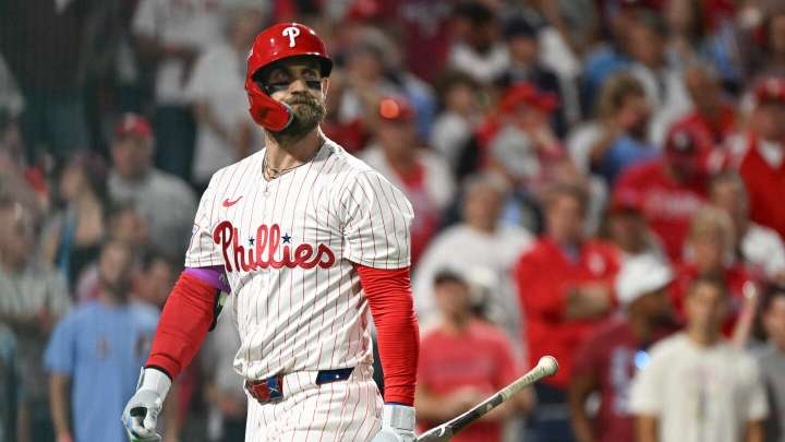 Bryce Harper understands boos from Phillies fans as NL Division Series moves to LA