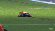 Brutal accidente entre José Antonio Rueda y Dettwiler en Moto3