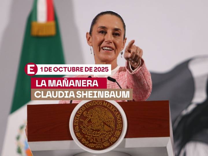 La 'Mañanera' de Sheinbaum: Temas de la conferencia del 1 de octubre