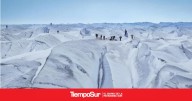 Ejército Tropas argentinas e italianas en el Hielo Patagónico