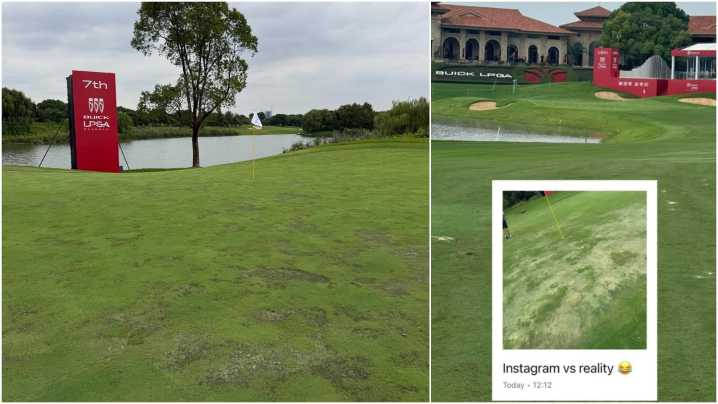 LPGA Shanghai: Greens Not Looking Great After 'Extreme Heat'
