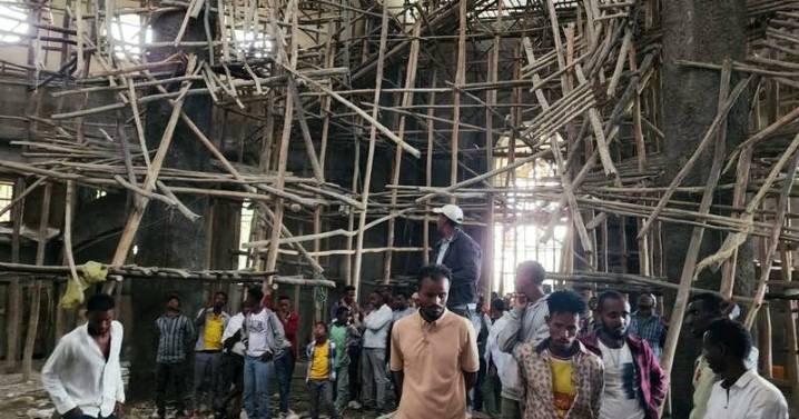 Ethiopian church under construction collapses, kills 25