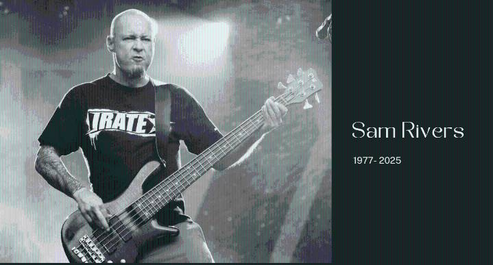 Muere bajista y miembro fundador de Limp Bizkit, Sam Rivers