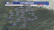 Cool and quiet weather on the way for the mid