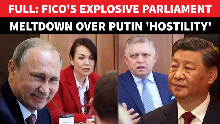 Fico Loses Cool At Slovak Oppn In Parliament: 'You Would Pass Out If You Speak To Putin'