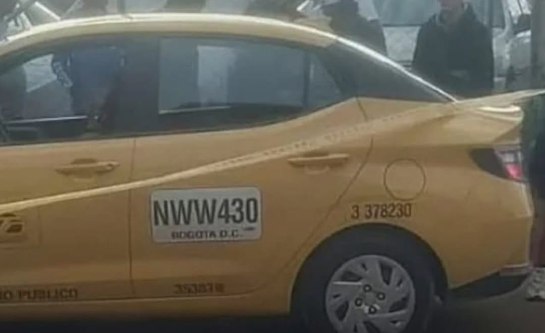 Asesinan a una mujer taxista en Suba