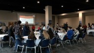 Local business leaders hear from students about careers, job market