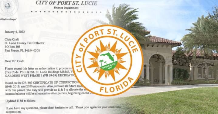 City contractor's error causes Port St. Lucie neighborhood to nearly lose property