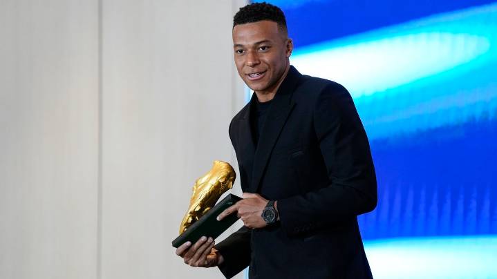 Mbappé se calza la Bota de Oro: «Significa mucho para mí»