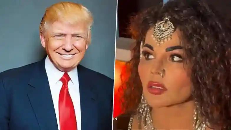 TV ‘Donald Trump Is My Father’: Rakhi Sawant’s Bizarre Claim Goes Viral, Actress Says Her Mother Wrote About US President in Letter (Watch Video)