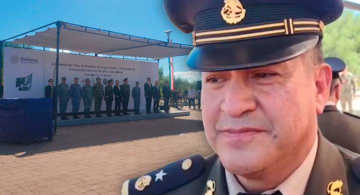 Rinde protesta José Manuel Guevara como comandante general de Cuarta Zona Militar en Hermosillo