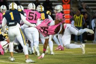 See our favorite photos as Harper Woods takes on Saline football