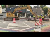 Piedmont Avenue at 10th Street shuts down as crews work to repair sewer