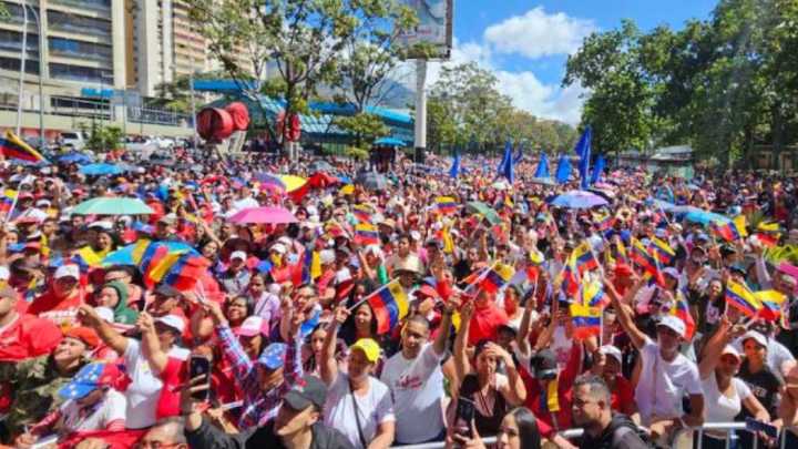 Venezuela se moviliza en Gran Marcha por la paz y en rechazo a la guerra