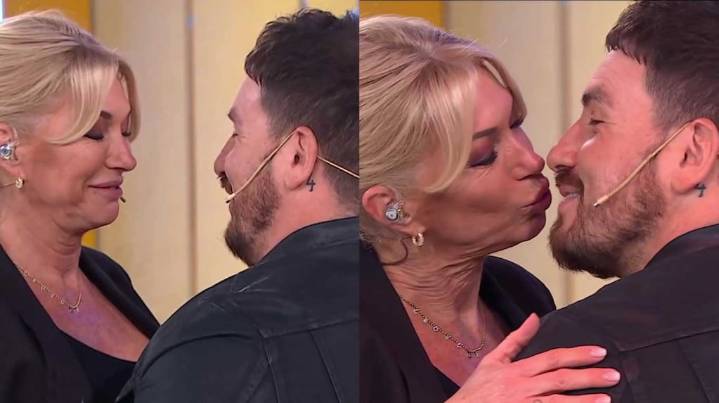 Yanina Latorre se salió con la suya y repitió su “chape” con Fede Bal en vivo