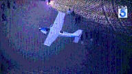 Pilot lands plane on Huntington Beach sand after engine failure
