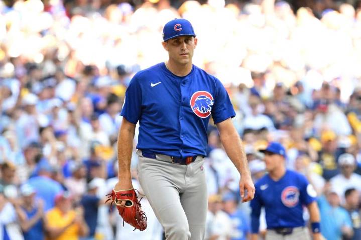 Cubs starter exits in first after Brewers drubbing in NLDS disaster
