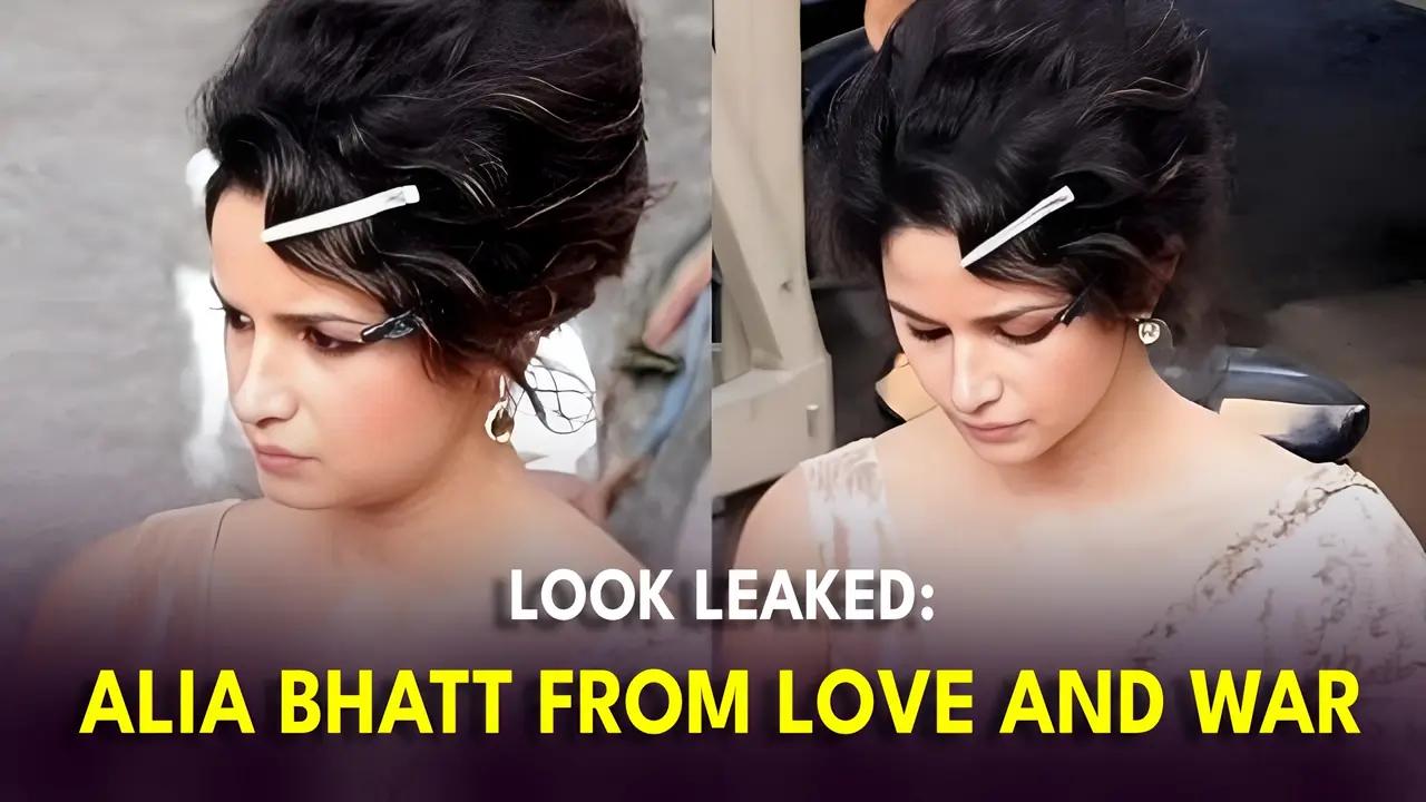 Alia Bhatt’s LEAKED look from Love & War shows her as Bhansali’s new muse