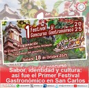 Sabor, identidad y cultura: así fue el Primer Festival Gastronómico en San Carlos