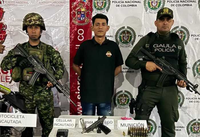 Capturado alias ‘Stick’ presunto integrante de ‘Los Pachencas’ en Santa Marta