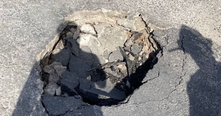 Aparece otro socavón en SLRC