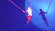 Trapecista cae de 10 metros de altura durante función de circo en Hidalgo, lo reportan grave