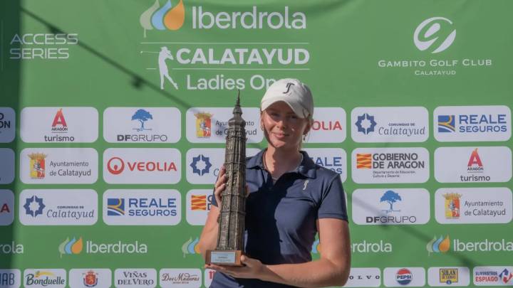 La golfista sueca Andrea Lignell se lleva el Iberdrola Calatayud Ladies Open