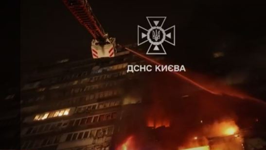 Russian strikes wound at least 20 in Ukraine’s capital as child killed in separate attack