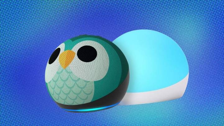 Amazon has their 5th Gen Kids Owl Echo Dots with Echo Glow 50% off right now