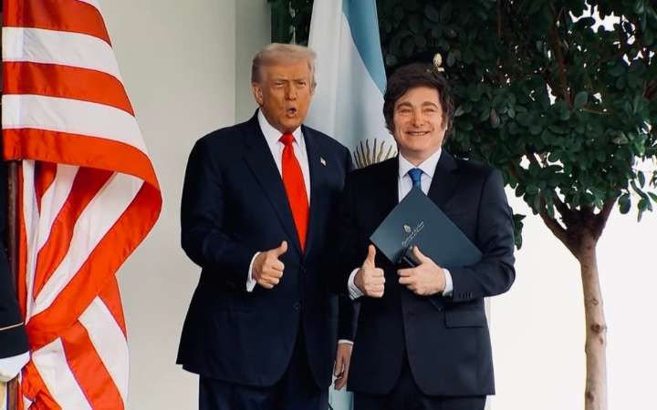 Condiciona Trump rescate financiero al triunfo de Milei en elecciones legislativas