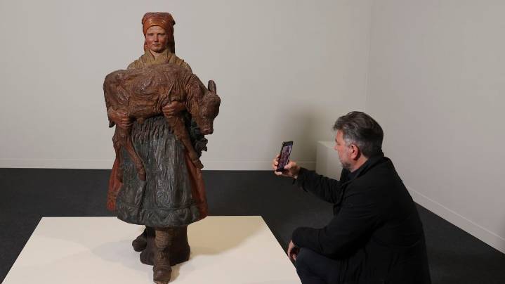 Un «paseo» por la obra de Francisco Asorey reivindica que se reconozca más su legado