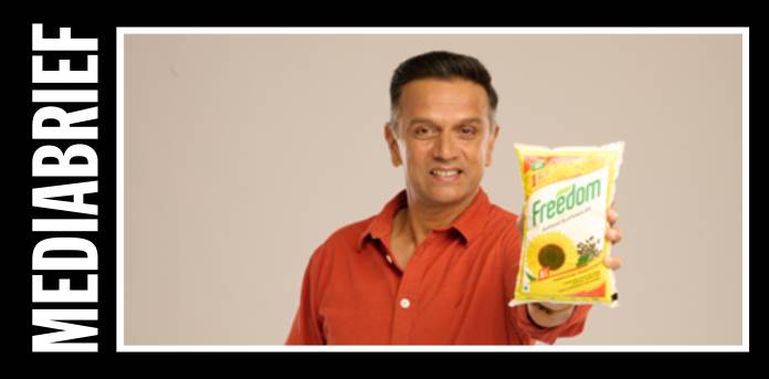 Freedom Refined Sunflower Oil appoints Rahul Dravid as brand ambassador