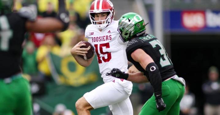 Indiana football vaults to No. 3 in the AP Top 25, the highest ranking in its history