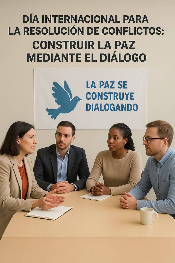 Día Internacional para la Resolución de Conflictos: un llamado mundial a construir la paz mediante el diálogo