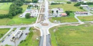 Roundabout, other road improvements finished in Johnson Co., Ill.